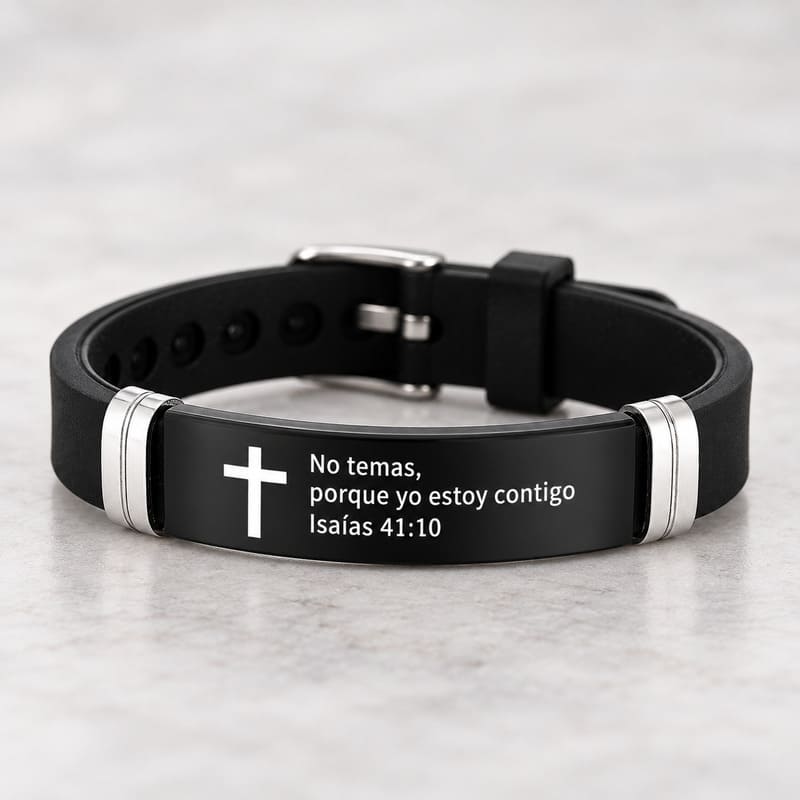 Pulsera ajustable Isaías 41:10