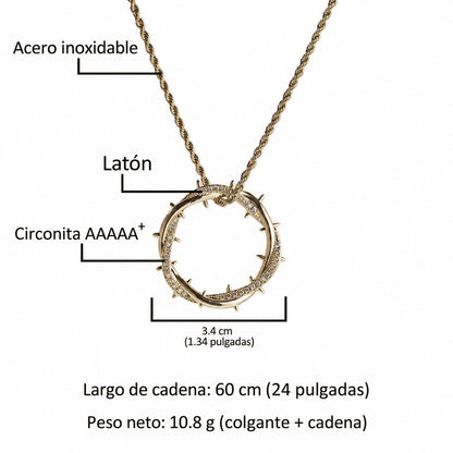 Collar Corona de Espinas de Jesucristo